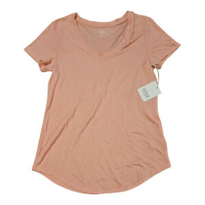 A.N.A A New Approach XS Short Sleeve Light Pink T-Shirt